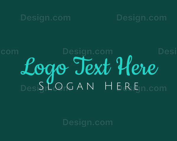 Modern Handwritten Craft Logo