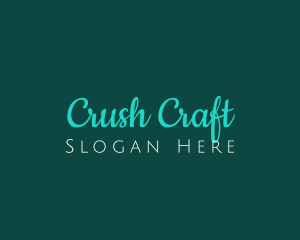 Modern Handwritten Craft logo design