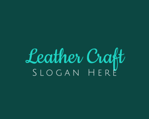 Modern Handwritten Craft logo design