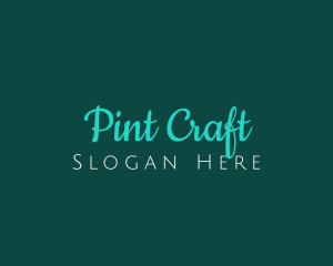 Modern Handwritten Craft logo design