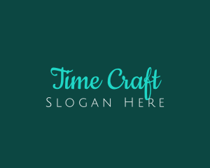 Modern Handwritten Craft logo design