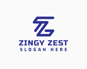 Tribal Symbol Letter Z logo design