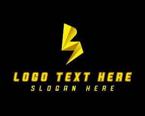 Lightning  Voltage Electricity logo