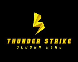 Lightning  Voltage Electricity logo