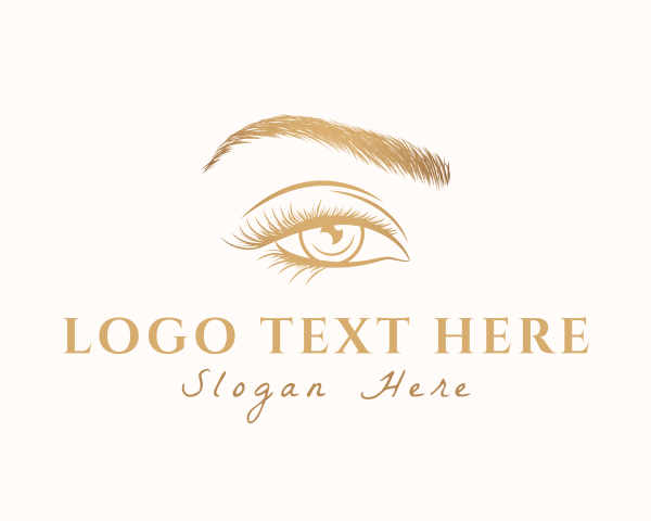 Lashes logo example 3