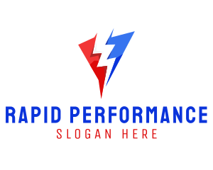 Triangle Lightning Bolt logo