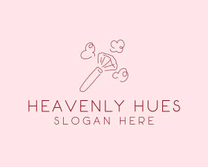 Beauty Makeup Brush Cosmetics logo