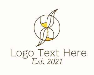 Leaf Sand Glass logo