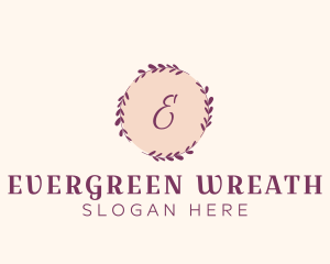 Wreath Organic Spa logo design