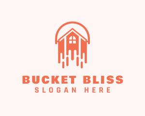 Paint Bucket House logo design