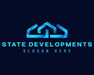 Roofing Property Developer logo design