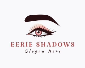 Beauty Shimmer Eye Shadow logo design