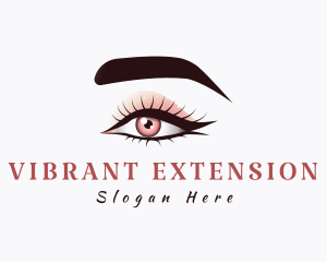 Beauty Shimmer Eye Shadow logo design