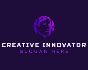 Cyber Human Innovation logo design