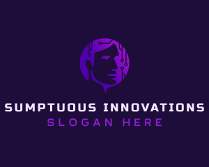 Cyber Human Innovation logo design