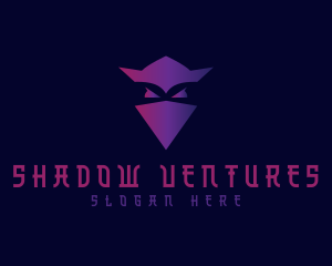 Arcade Shadow Ninja logo design