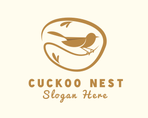 Perched Bird Forest logo design