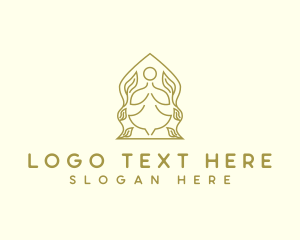 Soul - Yoga Wellness Prayer logo design