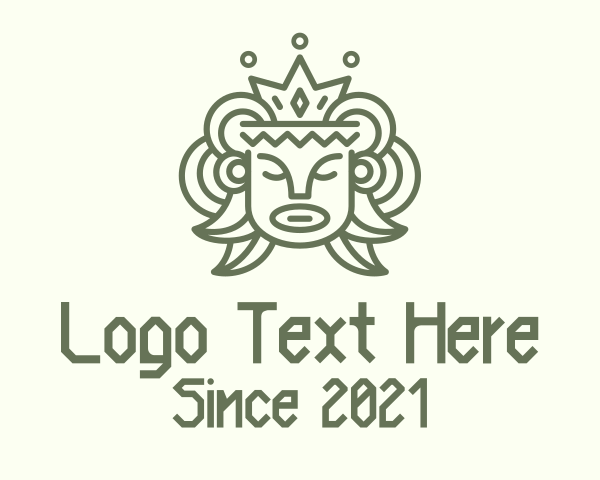 Mayan-tribe logo example 2