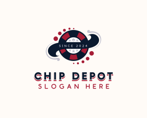 Poker Chip Gambling logo