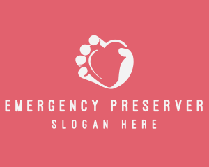 Heart Donation Charity logo design