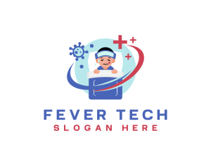 Medical Sick Patient logo design