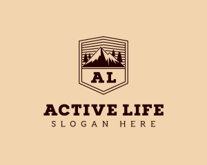 Mountain Peak Outdoor logo design