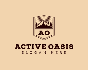 Mountain Peak Outdoor logo design