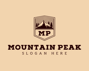 Mountain Peak Outdoor logo design