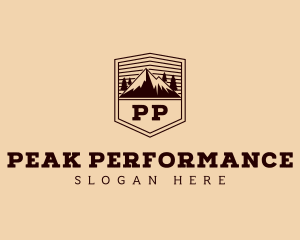 Mountain Peak Outdoor logo design