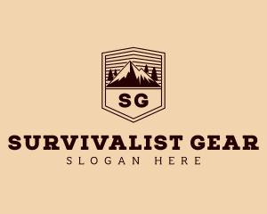 Mountain Peak Outdoor logo design