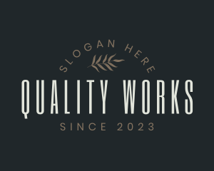 Modern Minimalist Design logo
