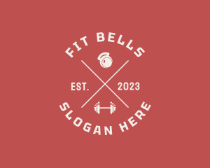 Hipster Gym Fitness logo design