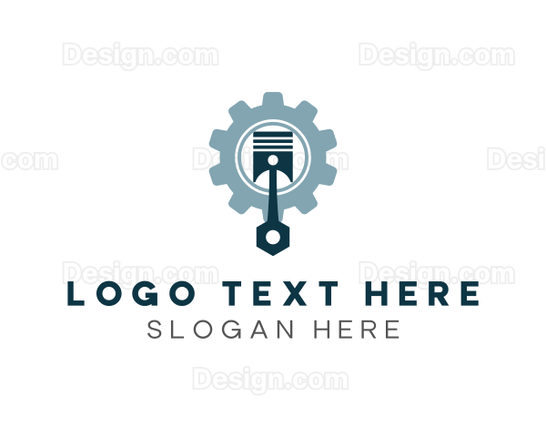 Industrial Piston Gear Logo