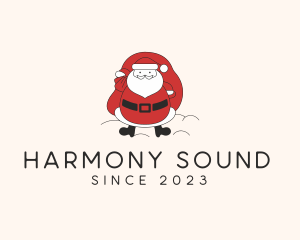 Santa Holiday Decor logo