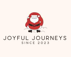 Santa Holiday Decor logo