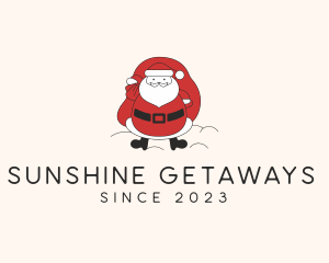 Santa Holiday Decor logo