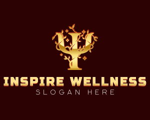 Psychology Wellness Ornament logo design