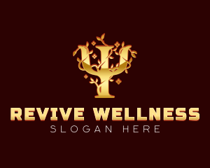 Psychology Wellness Ornament logo design