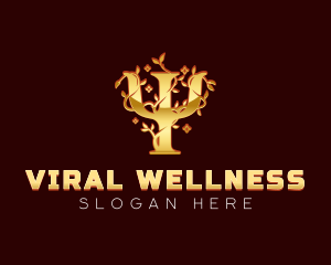 Psychology Wellness Ornament logo design