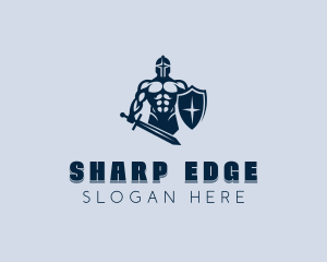 Barbarian Sword Shield logo