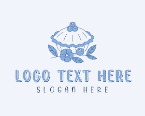 Floral Blueberry Pie  logo