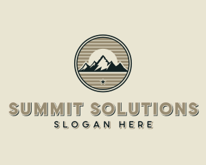 Summit Mountain Adventure logo design