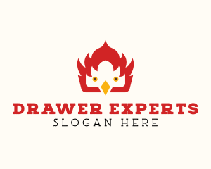 Fire Bird Poultry logo design