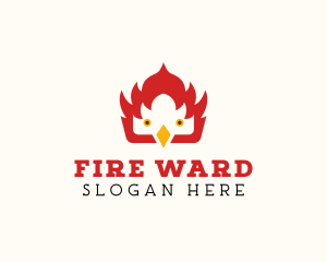 Fire Bird Poultry logo design