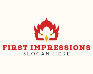 Fire Bird Poultry logo design