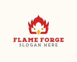 Fire Bird Poultry logo design