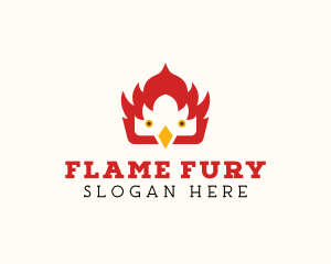 Fire Bird Poultry logo design