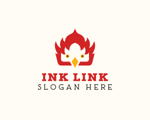 Fire Bird Poultry logo design