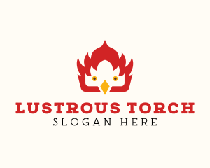 Fire Bird Poultry logo design